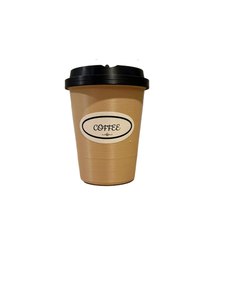 Coffee Hanging Ornament (Latte) image 0