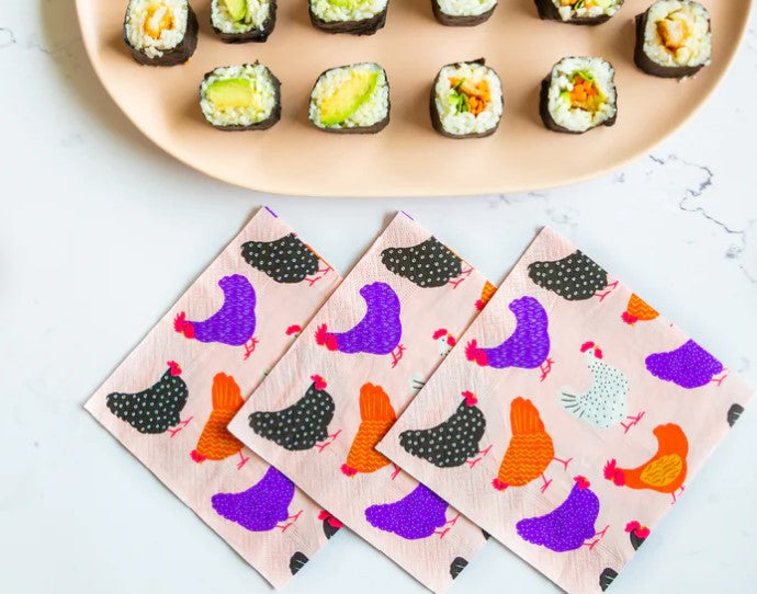 Paper Napkins (Hens pack 20) image 1