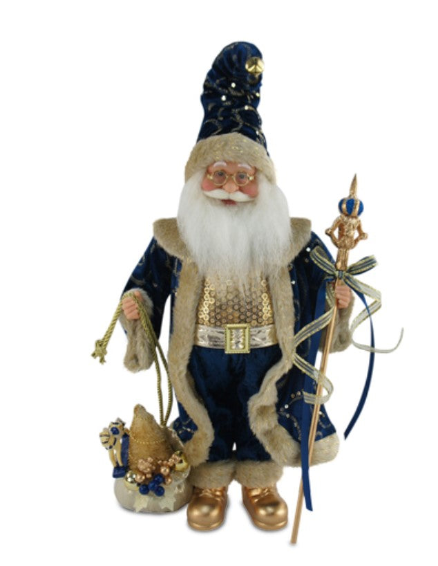 Royal Blue Santa(45cm) image 0