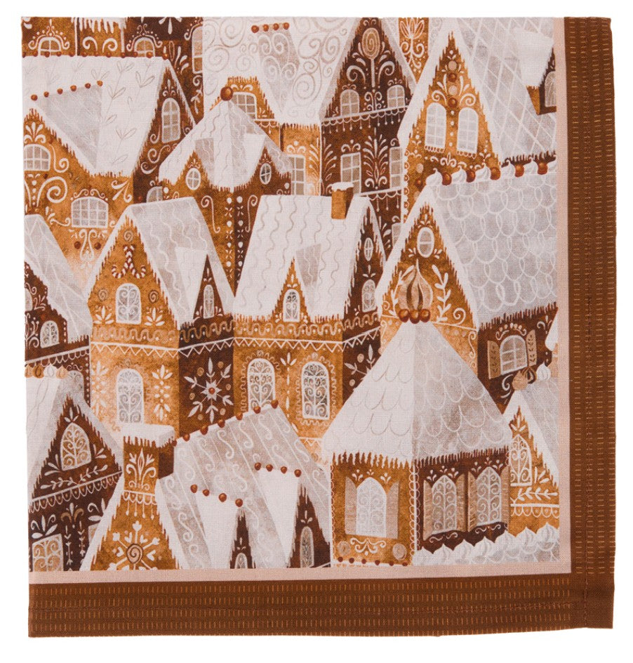 Gingerbread Napkins (Set of 4) image 0