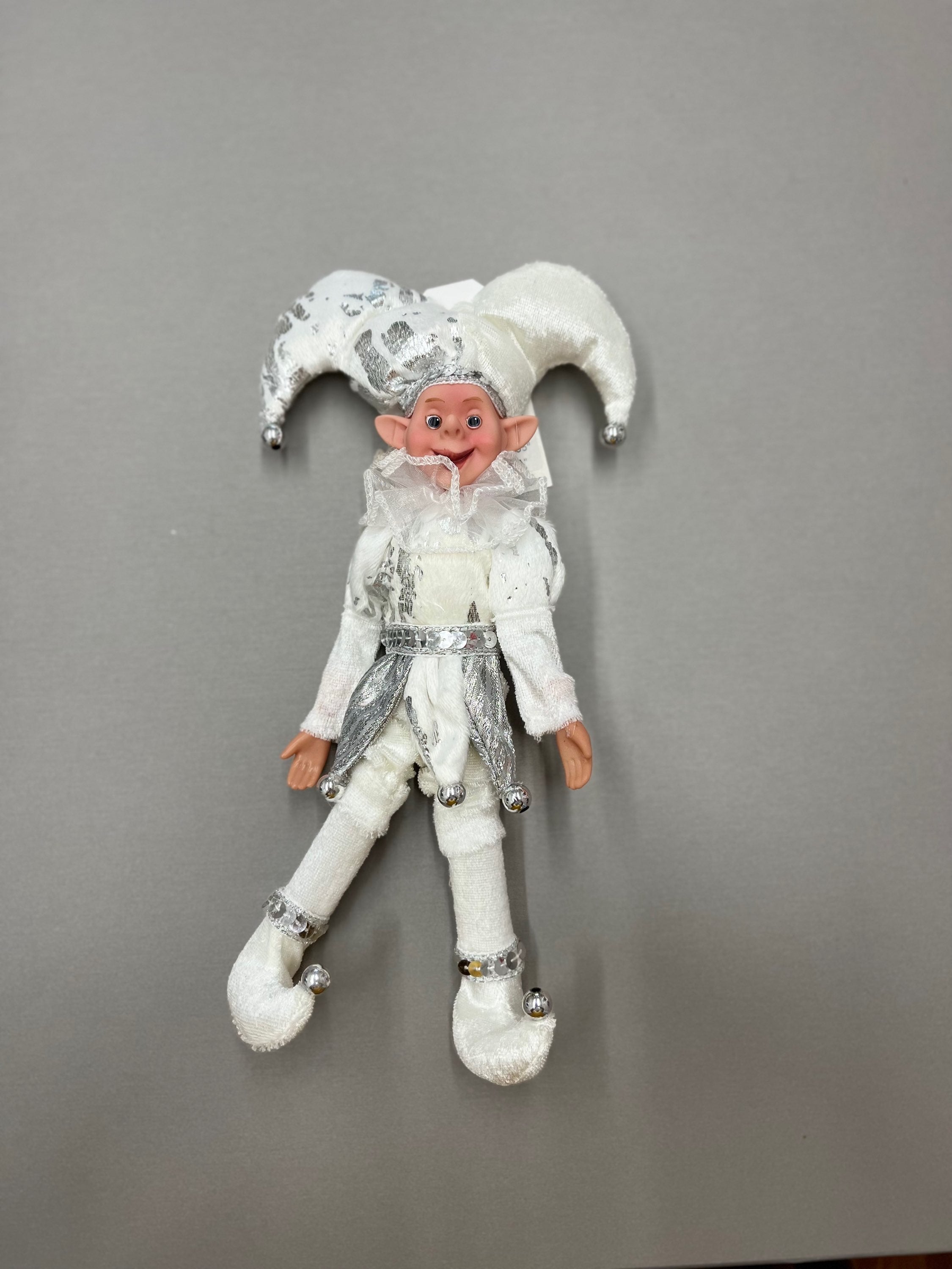 White & silver jester image 0