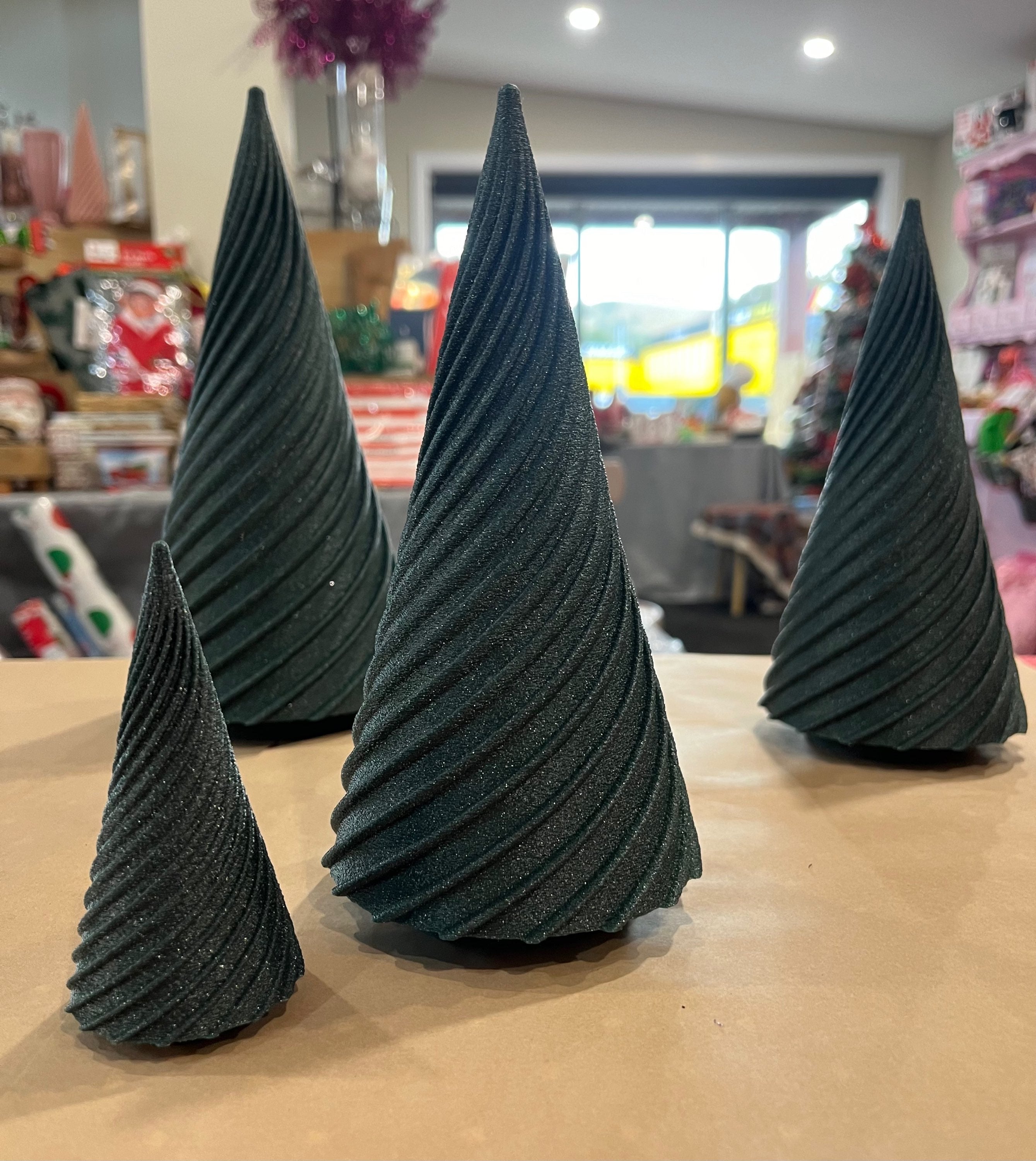 Mistletoe Green sparkle Tree small image 0