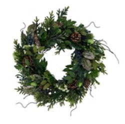 Blue Berry Wreath