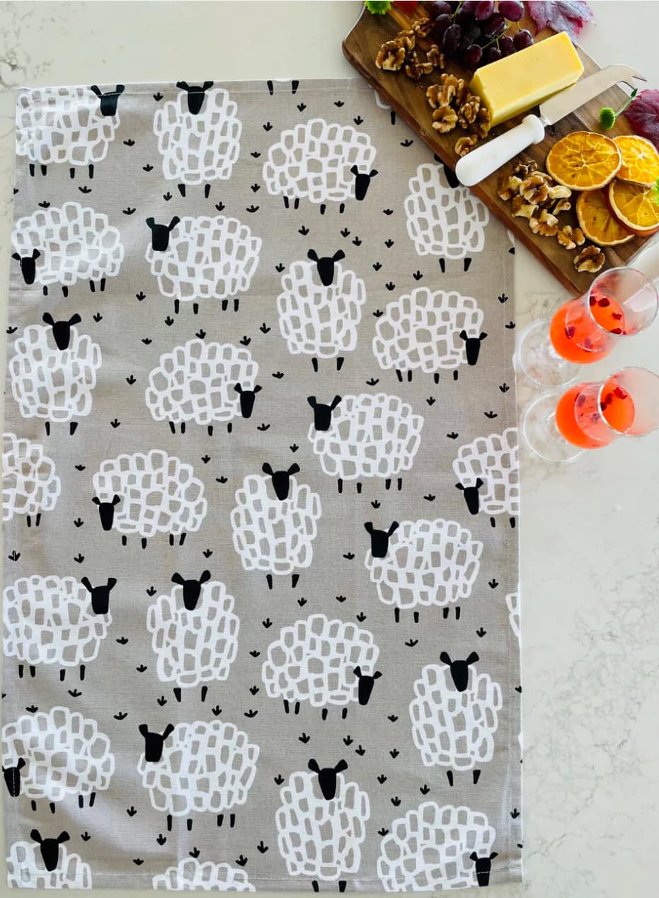 Sheep Tea Towel