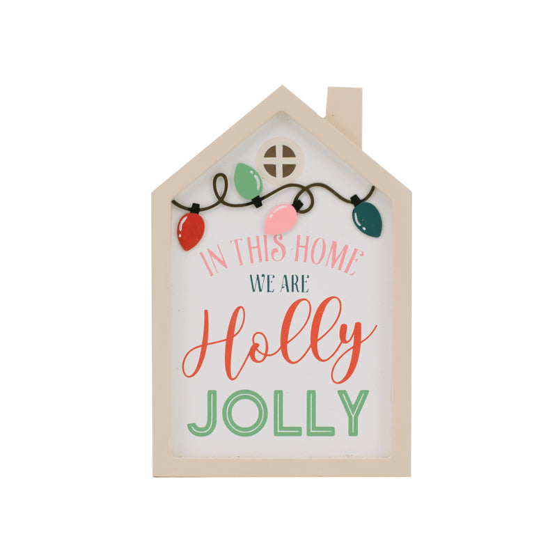 Holly Jolly sign