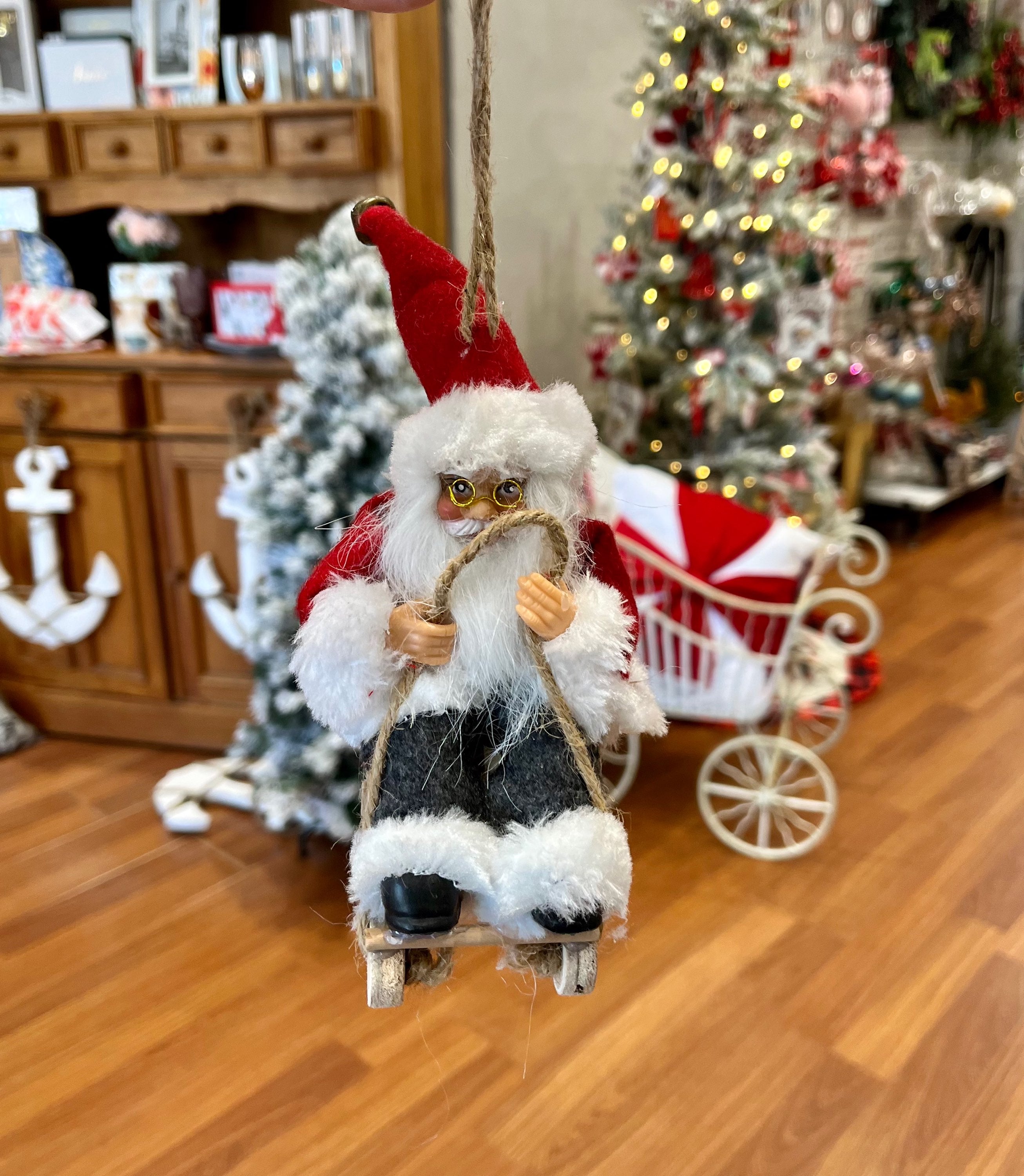 Santa on Sled image 0