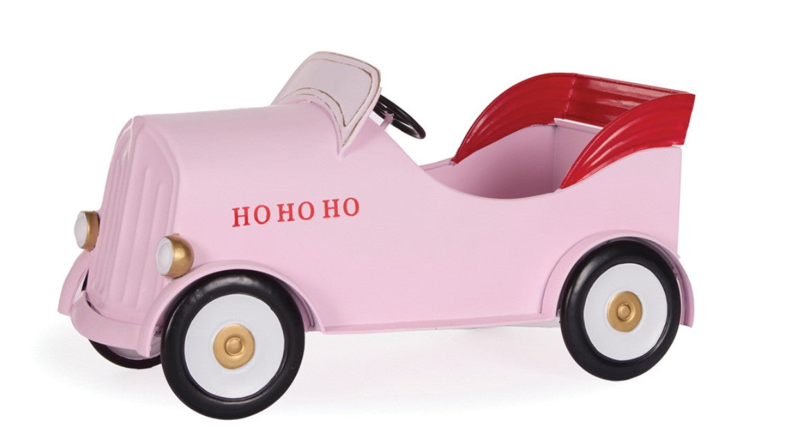 Pink Vintage Santa Car image 0