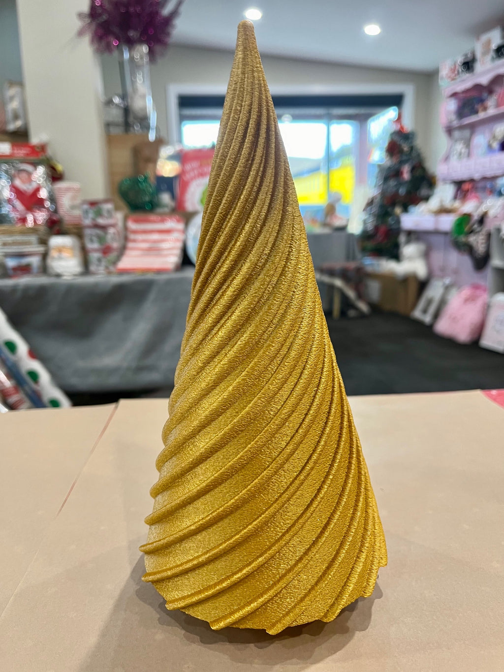Gold Christmas Tree Medium  image 2