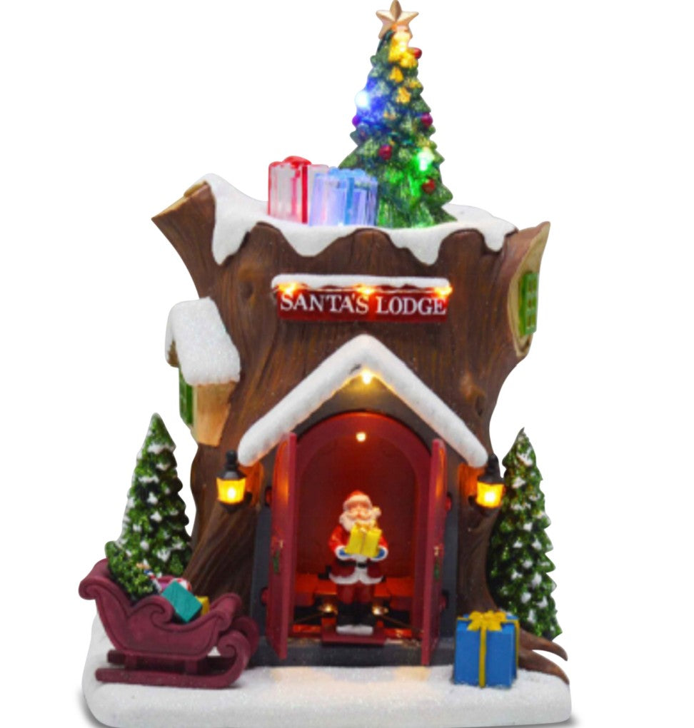 Santa Lodge Animated